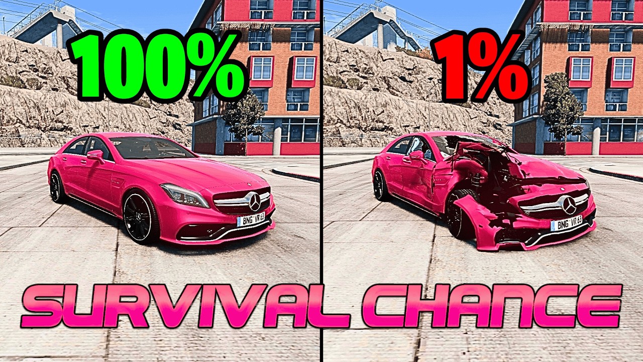 Realistic Survival Chance Crashes #289 | BeamNG.drive