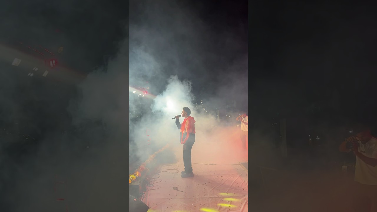 It’s a different vibe when the crowd is energetic🤩🚀