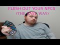 How to make your NPCs convincing (for the lazy)
