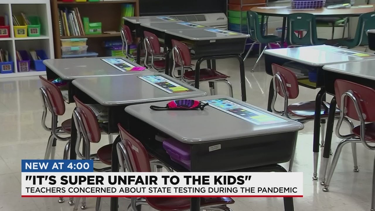 Teachers speak out against state testing - YouTube