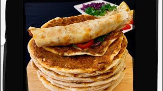 Sır Gibi Saklanan En Güzel Lahmacun Bu🏆🏆Dışardakilerden Çok Daha Güzellll🥰👍Bera Tatlidunyasi