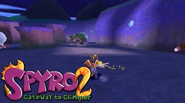 Spyro 2: Gateway to Glimmer (PS1) 100% - Part 28 - Fracture Hills [2/2]