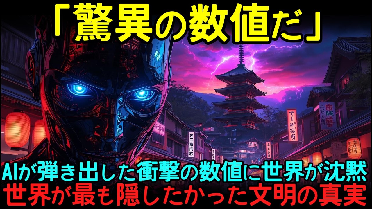 【海外の反応】「日本だけが98.7%…」AIが弾き出した衝撃の数値に世界が沈黙…文明の記憶を唯一残していた民族の秘密