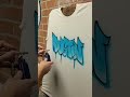 How to paint graffiti letters a quick throwntogether tutorial