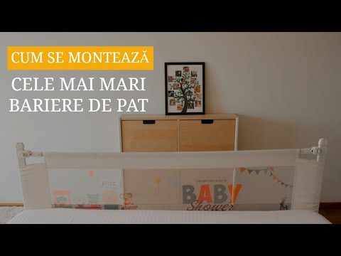 Video: Cum instalezi o bară de pat pe un pat pentru copii mici?