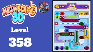 Meowscape 3D level  358 solution and walkthrough 