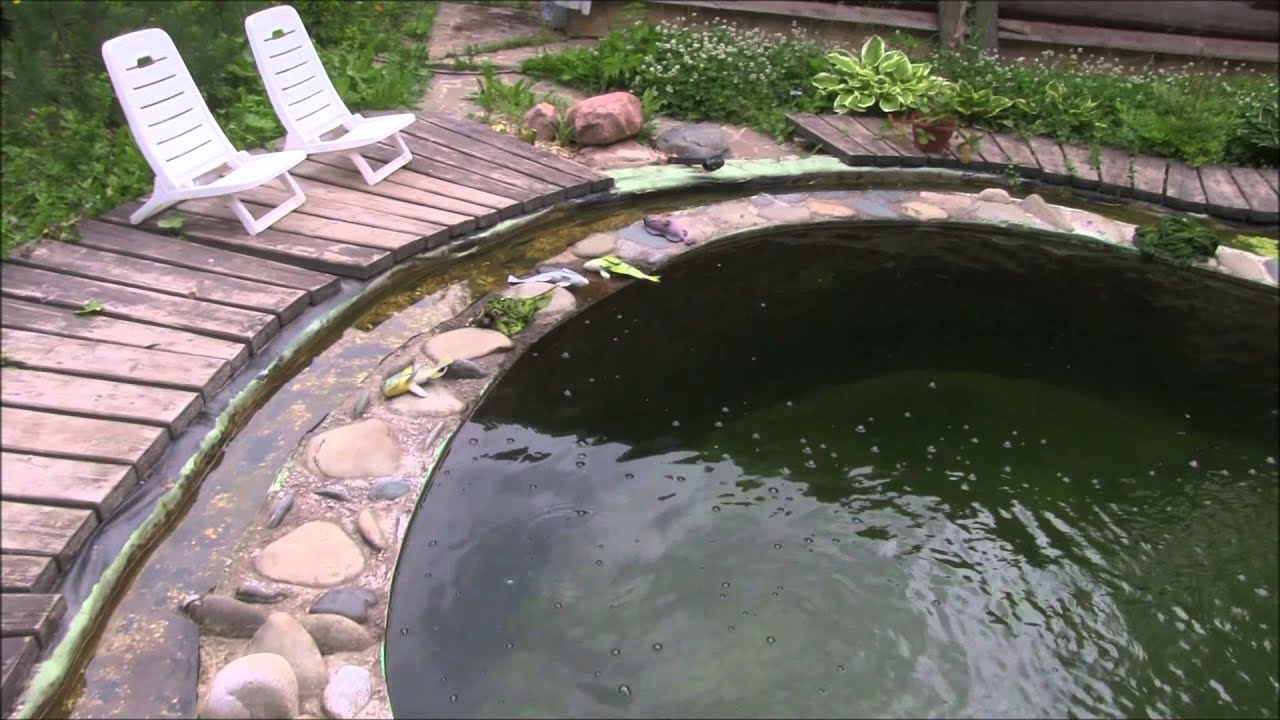 Спортивный водоем. Плавательный пруд.