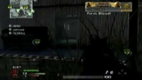 MW2 GB matches - Str8 Rapped - Underpass (pt 1/2)