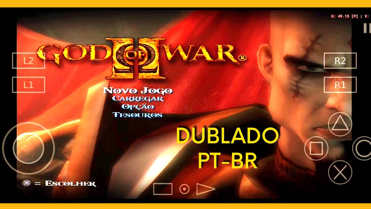 God of War: Chains of Olympus (PSP ISO) PT-BR [Mega]