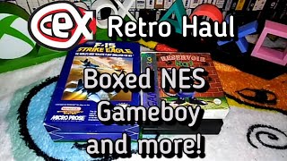 CeX Retro Haul - Boxed NES, Gameboy and more!