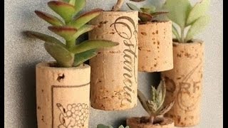 DIY】コルク×多肉植物が、かわいくておしゃれ♡～Cork × succulent is