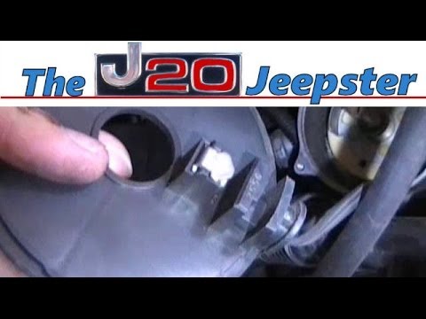 Replacing the cam sensor in a 96 Cherokee XJ - YouTube