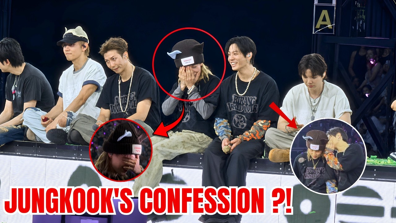 SHOCKING ! JUNGKOOK shows his courage to REVEAL this to JIMIN | BTS ARIRANG LONDON Day 1 😍