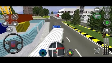 Euro Truck Driving Simulator 3D unity source code for sale _ sell unity games