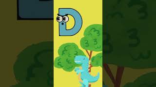 Letter D  easy learning Alphabet D #youtubeshorts #shorts