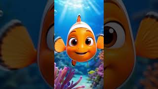 🐠 Talking Clownfish! | Learn English with Ocean Animals 🌊 | Kids English Shorts