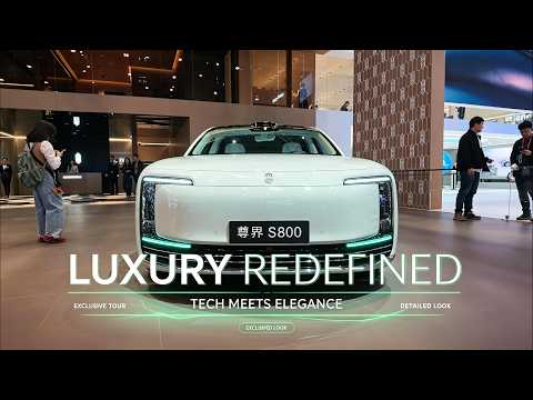 All New Luxury Sedan 2026 Huawei Maextro S800 Exterior And Interior - Beijing Auto Show 2026 | 4K