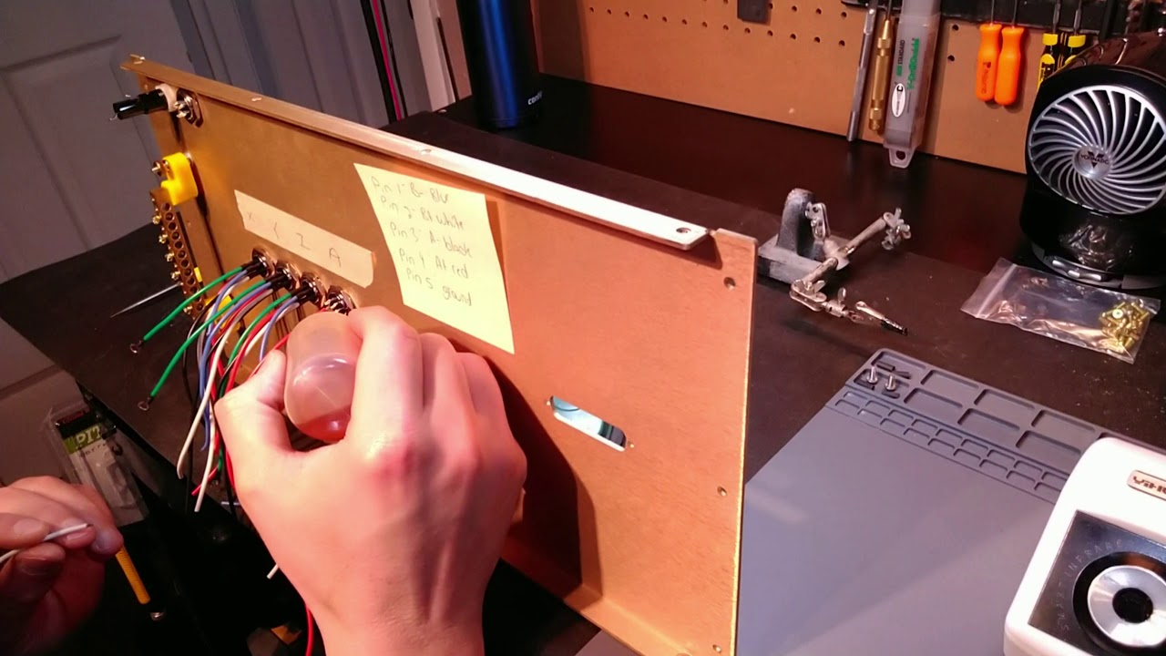 How To Solder A GX -16 5 Pin Connector...