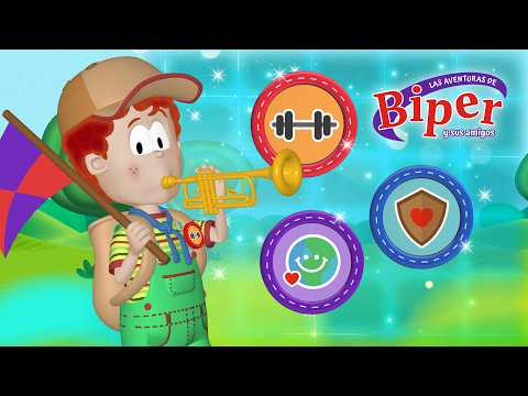 Completa la cancion 🏕️🔎 Somos Soldaditos 🎶 Aventuras y juegos para niños 🎈 Biper y sus amigos