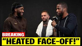 Crawford and Mayweather EXPLODE in Heated Face Off Outside the Ring Before Mega Fight!