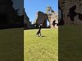 Just casually doing gymnastics in #castle ruins as you do…. #Wales