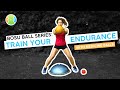 STRENGTH 💪🏽🔥 and ENDURANCE exercises using MEDICINE ball on BOSU ball for 🎾 TENNIS players