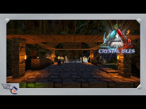 Building Our Own Private Beach Resort | ARK: Crystal Isles #9