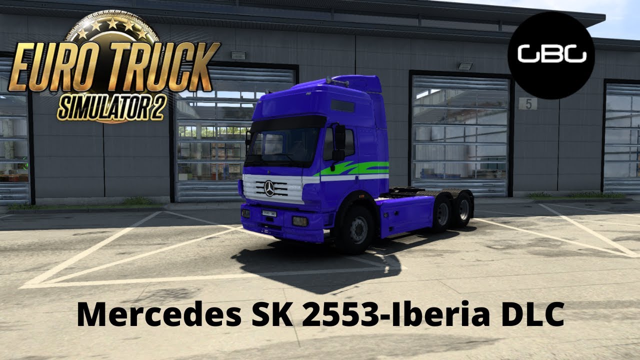 Euro Truck Simulator 2 Mercedes SK by XBS Iberia DLC