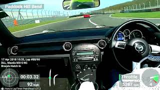 Mavis The Miata, Stock Mazda Mx-5 Nc 2Ltr, Brands Hatch Indy Circuit, 17Th April 2018