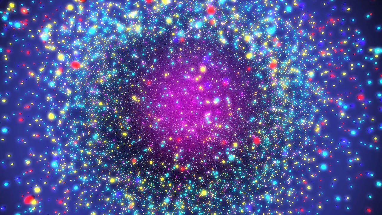 4k Moving Background Massive Color Changing Particle Cluster Morph - change background color galaxy