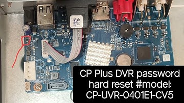 CP Plus DVR password hard reset #model  CP-UVR-0401E1-CV5