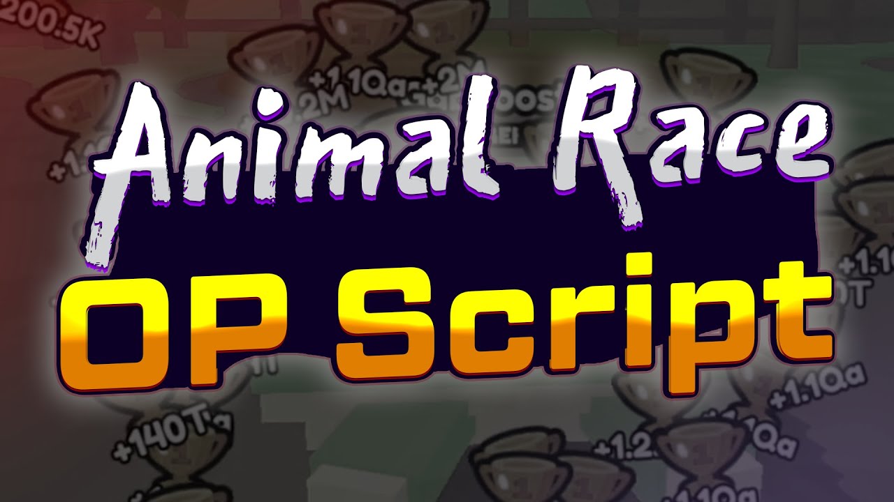 Animal Race script – (Autofarm) - YouTube