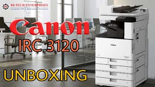 Colour #Photocopier #Canon IRC3120 Installation, Features, Benefits in Hindi, #Copier, #Printer