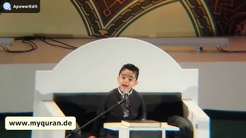 أجمل تجويد للقرآن الكريم من طفل مغربي بصوت قمة في الروعة