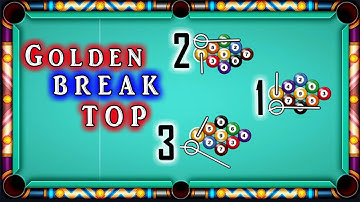 New Golden Break 9 Ball Pool 1 Shot=Win 100% ​🤫 8 Ball Pool Low Level Players Shots