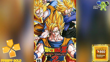 Dragon Ball Z Shin Budokai 2 Gameplay PPSSPP GOLD ( PSP EMULATOR )