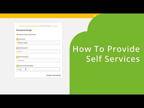 How to provide Self Services in UCS and use them
