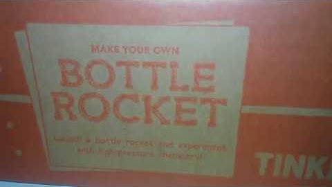 kiwi co~Bottle Rocket may 2018