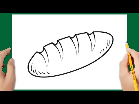 Vídeo: Como Desenhar Pão