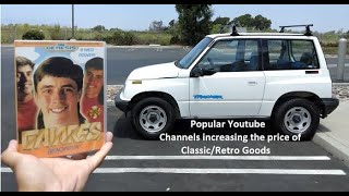 Geo Tracker Suzuki Sidekick value | just went up thanks to TFL | Popular channel influence on prices