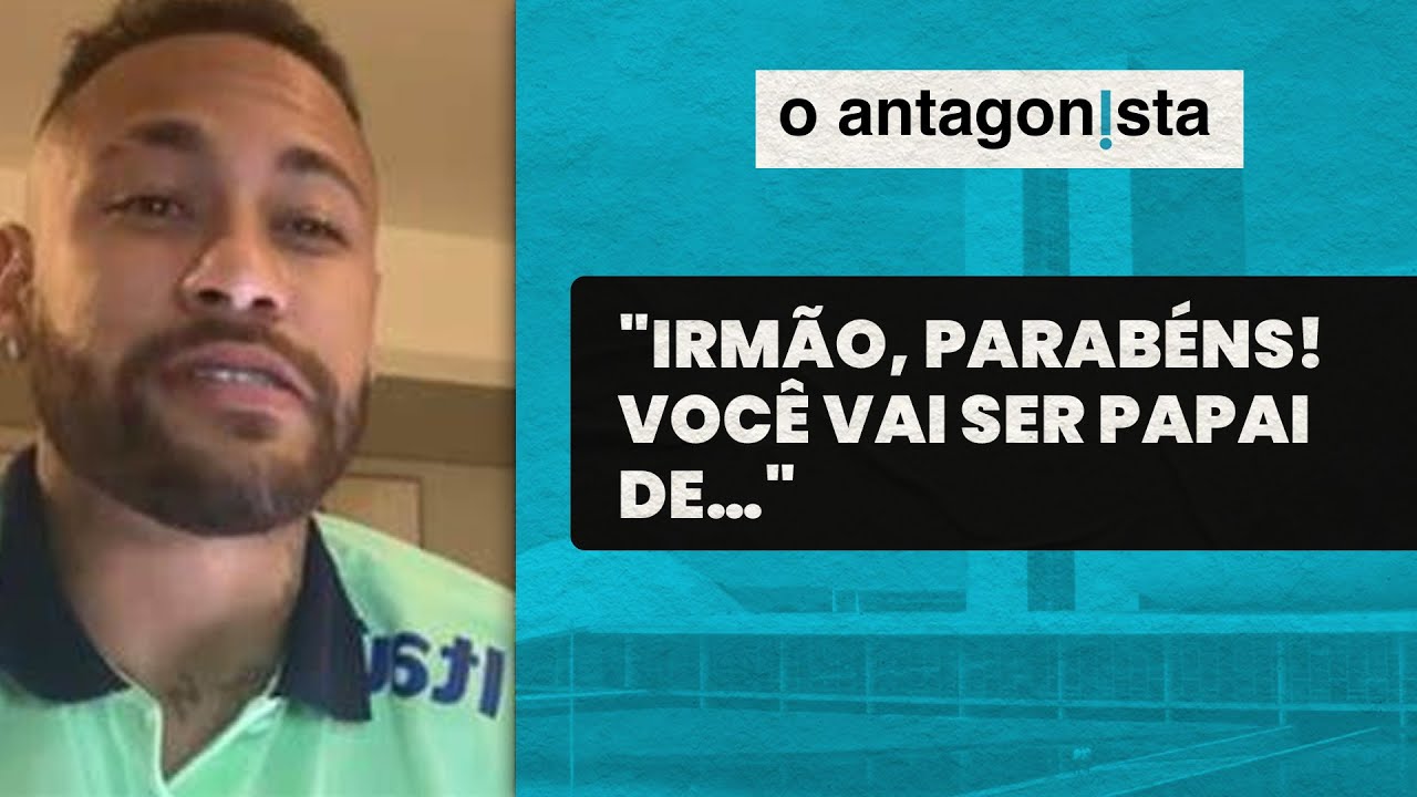 Neymar Jr. anuncia o sexo do bebê no chá revelação do deputado Nikolas Ferreira