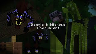 Minecraft Dangle & Bilokosa Encounters (Skarrier Mobs Mod UPDATE & Mowzie's Mobs Mod)