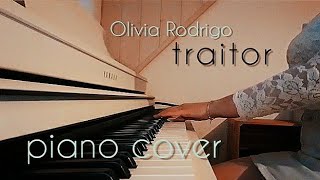 TRAITOR (Olivia Rodrigo) - piano cover