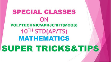 IIIT BASARA|POLYCET|RGUCET (AP)||pgt&tgt|| super shortcuts || #07||how to crack a problem in 30 sec