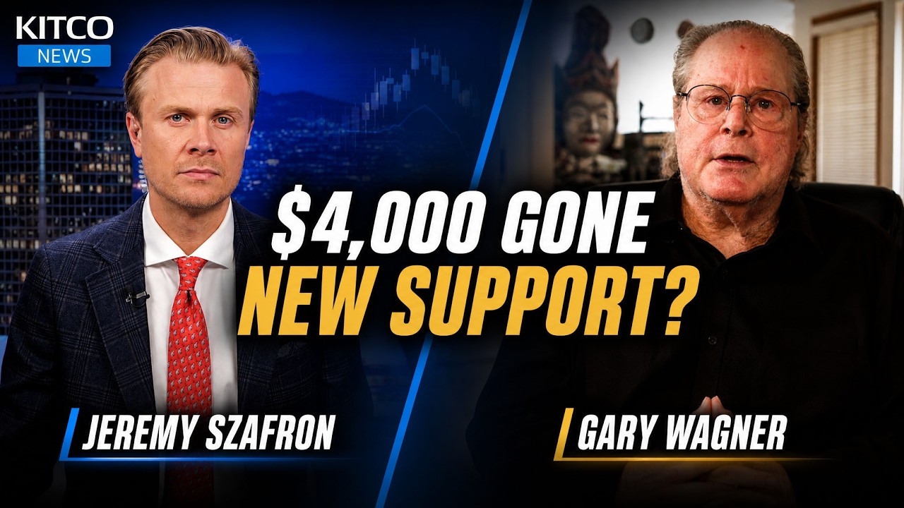 Gold Drops Below $4,000: Gary Wagner Reveals the New Support Levels thumbnail