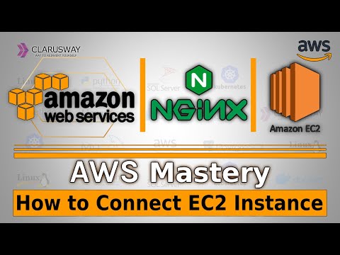 AWS-S2-EC2- How to Connect EC2 Instance | NGINX Web Server | Amazon Web Services || Clarusway
