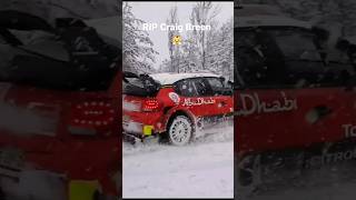 Craig Breen RIP