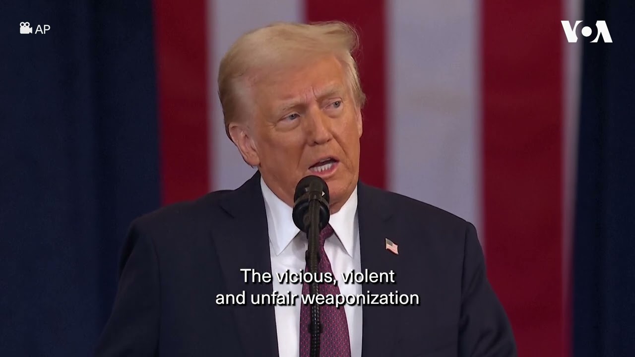 Donald Trump's inauguration speech: 'The golden age of America begins right now' | VOA News