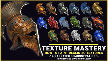 Texture Mastery : How To Paint Realistic Textures TRAILER
