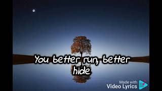 Video thumbnail of "Olivier Bibeau & Jemma Lou - Better Run, Better Hide (lyrics)"